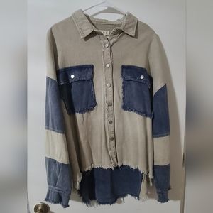 Hi/Low Denim jacket